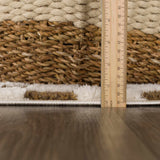 Hauteloom Lajos SFEBLAJOSA2 Beige Machine Made Polyester Rug