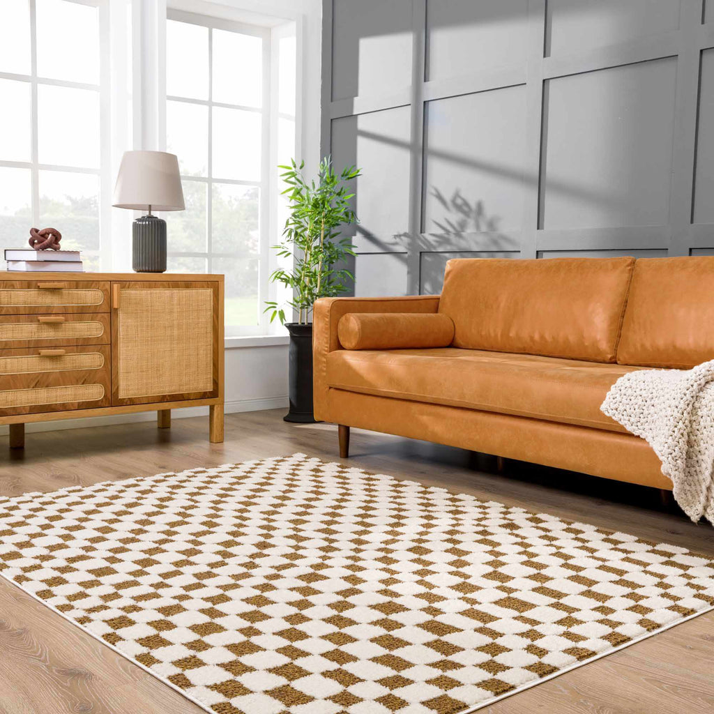 Hauteloom Lajos SFEBLAJOSA2 Beige Machine Made Polyester Rug