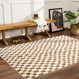Hauteloom Lajos SFEBLAJOSA2 Beige Machine Made Polyester Rug