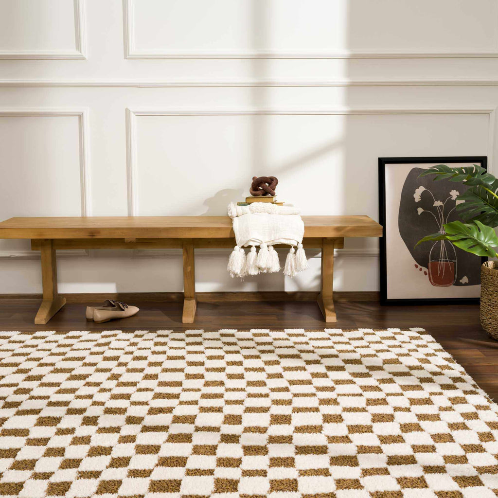Hauteloom Lajos SFEBLAJOSA2 Beige Machine Made Polyester Rug