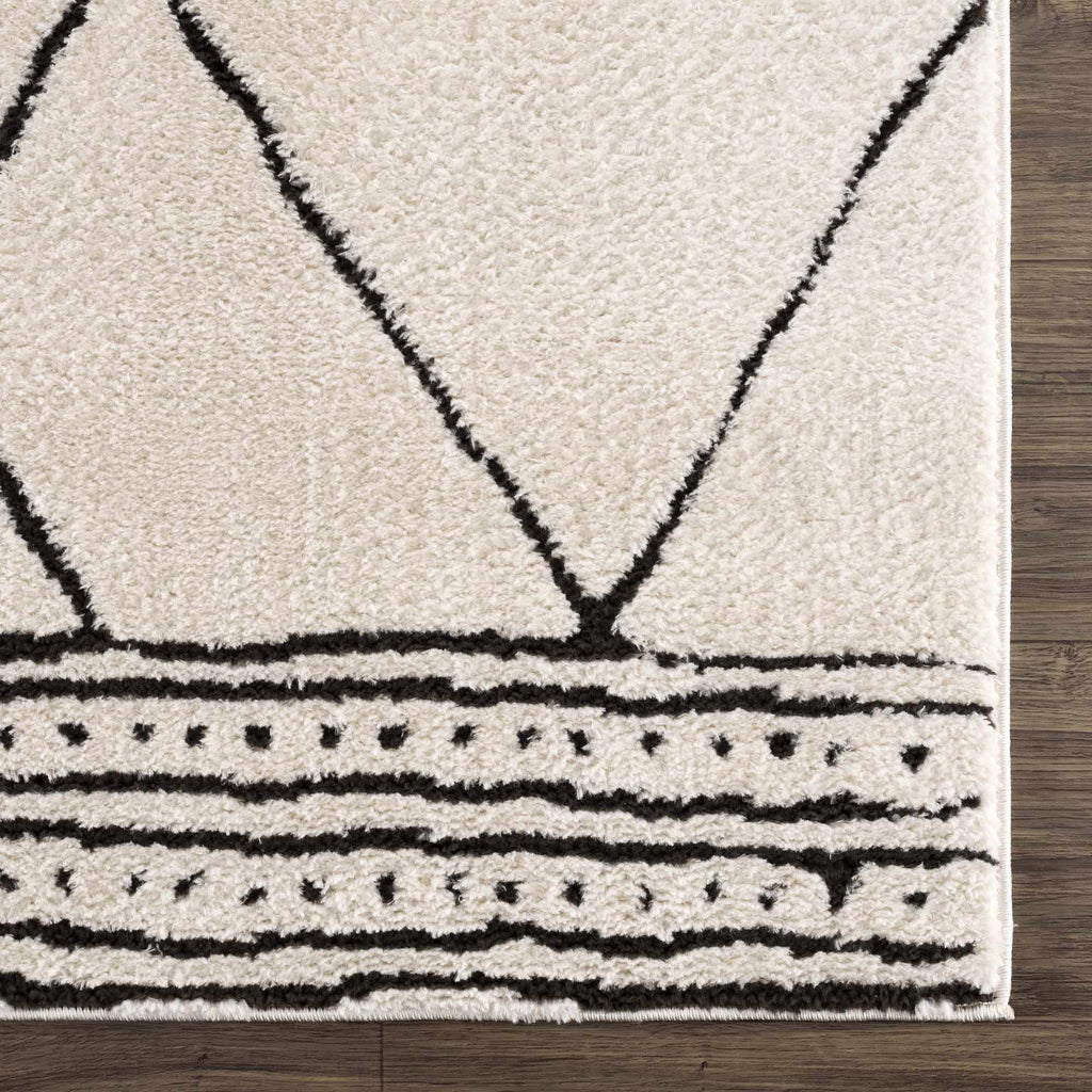 Hauteloom Keone SFEBKEONEA1 Beige Machine Made Polyester Rug