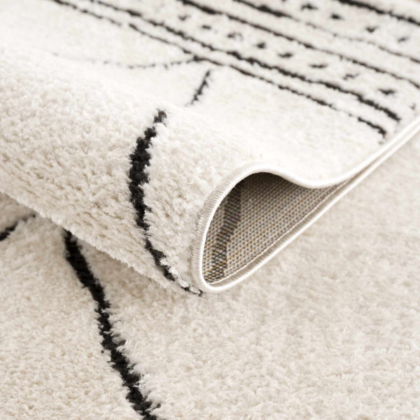 Hauteloom Keone SFEBKEONEA1 Beige Machine Made Polyester Rug