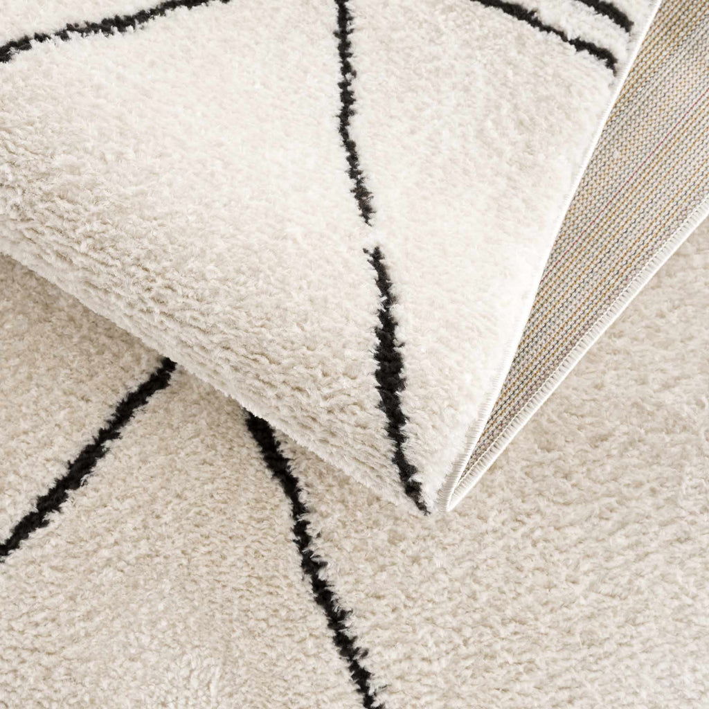 Hauteloom Keone SFEBKEONEA1 Beige Machine Made Polyester Rug