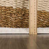 Hauteloom Keone SFEBKEONEA1 Beige Machine Made Polyester Rug