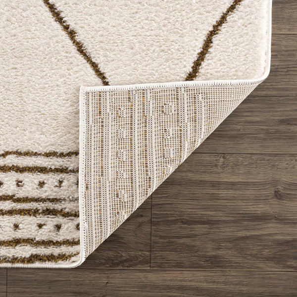 Hauteloom Keone SFEBKEONEA2 Beige Machine Made Polyester Rug