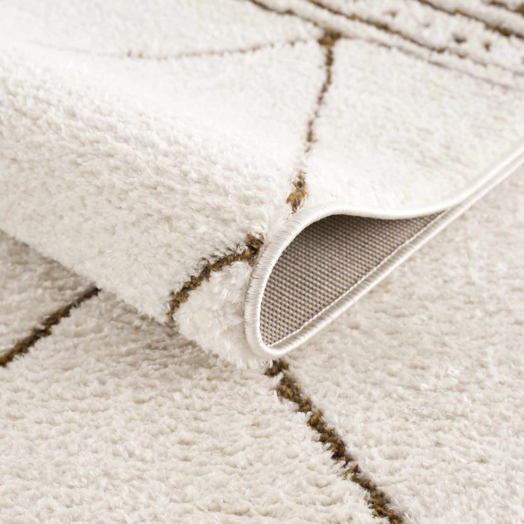 Hauteloom Keone SFEBKEONEA2 Beige Machine Made Polyester Rug
