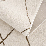 Hauteloom Keone SFEBKEONEA2 Beige Machine Made Polyester Rug