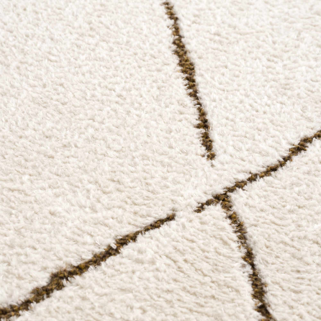 Hauteloom Keone SFEBKEONEA2 Beige Machine Made Polyester Rug