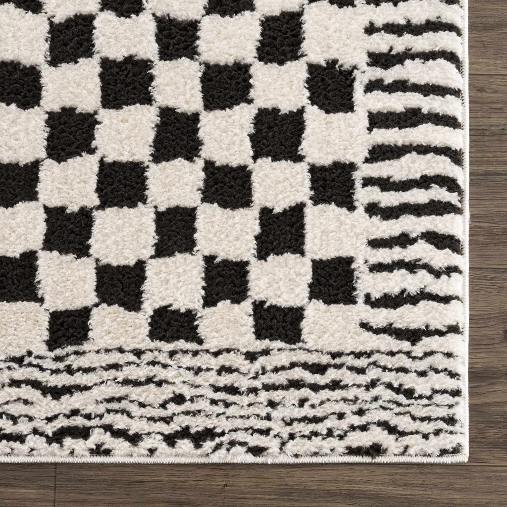 Hauteloom Leryn SFEBLERYNA1 Off White Machine Made Polyester Rug