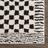Hauteloom Leryn SFEBLERYNA1 Off White Machine Made Polyester Rug