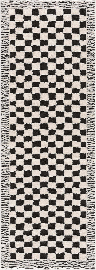 Hauteloom Leryn SFEBLERYNA1 Off White Machine Made Polyester Rug