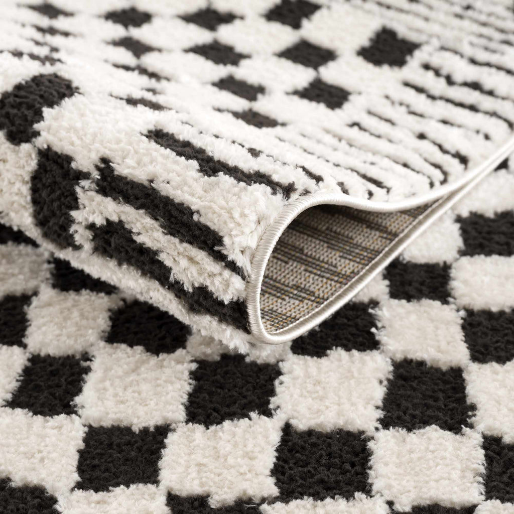 Hauteloom Leryn SFEBLERYNA1 Off White Machine Made Polyester Rug