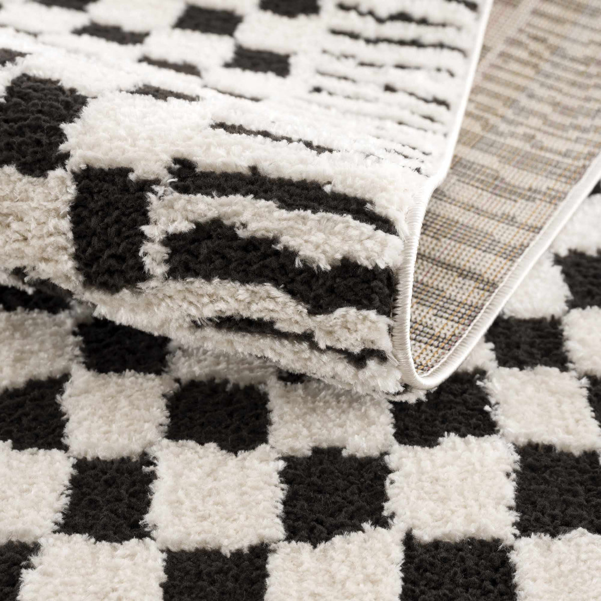 Hauteloom Leryn SFEBLERYNA1 Off White Machine Made Polyester Rug