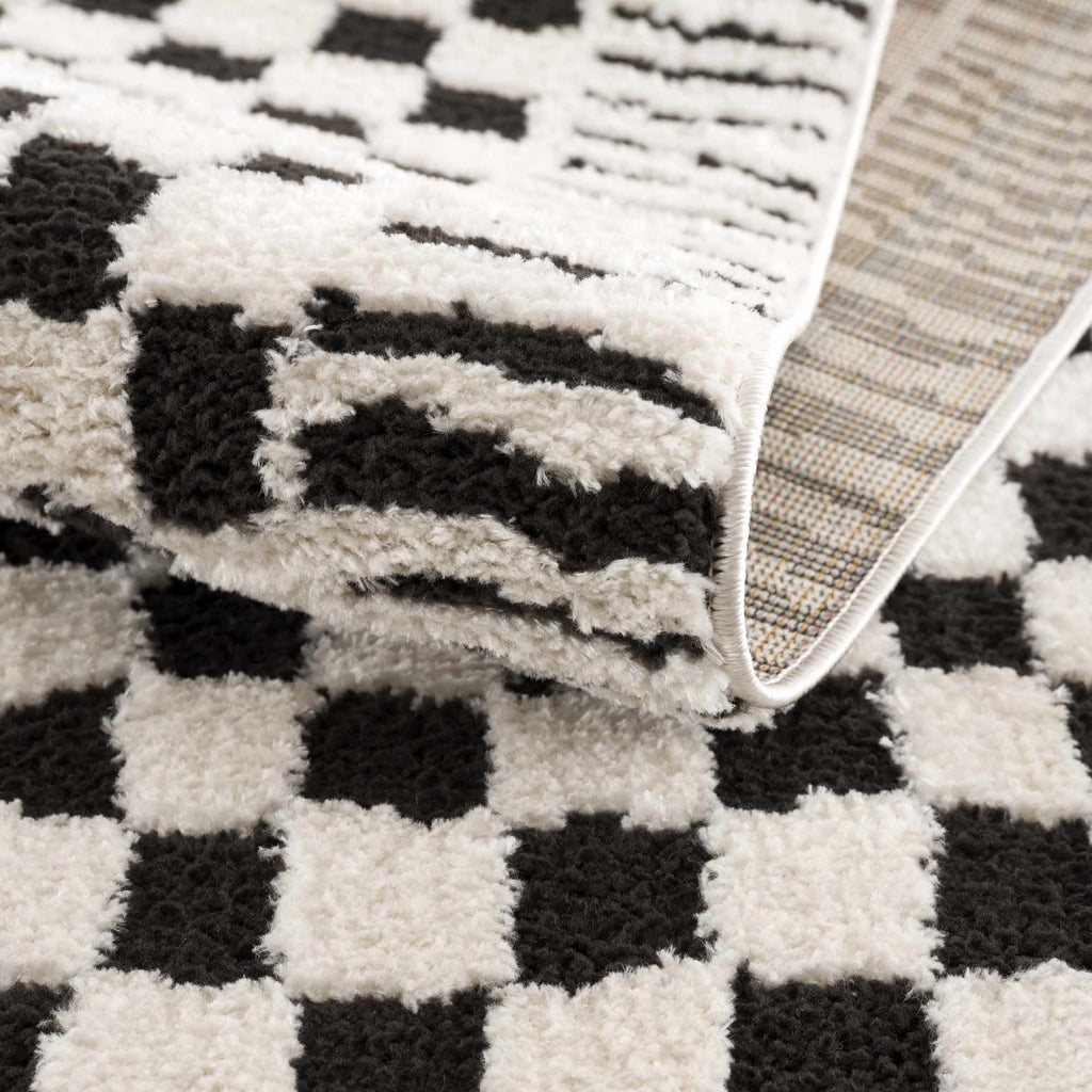 Hauteloom Leryn SFEBLERYNA1 Off White Machine Made Polyester Rug
