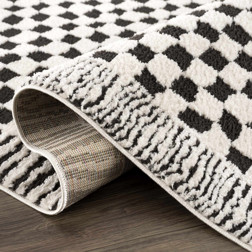 Hauteloom Leryn SFEBLERYNA1 Off White Machine Made Polyester Rug