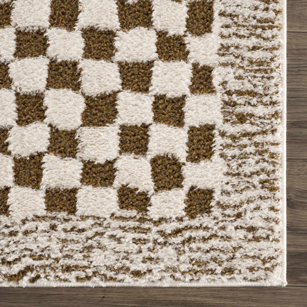 Hauteloom Leryn SFEBLERYNA2 Beige Machine Made Polyester Rug