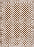 Hauteloom Leryn SFEBLERYNA2 Beige Machine Made Polyester Rug