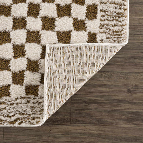 Hauteloom Leryn SFEBLERYNA2 Beige Machine Made Polyester Rug