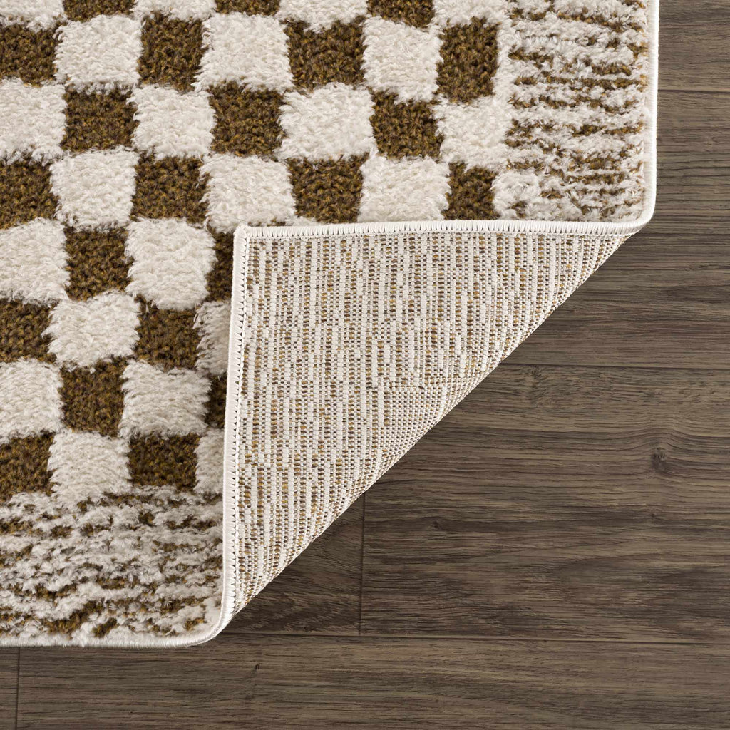 Hauteloom Leryn SFEBLERYNA2 Beige Machine Made Polyester Rug
