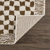 Hauteloom Leryn SFEBLERYNA2 Beige Machine Made Polyester Rug