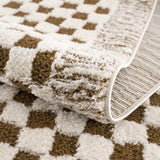 Hauteloom Leryn SFEBLERYNA2 Beige Machine Made Polyester Rug