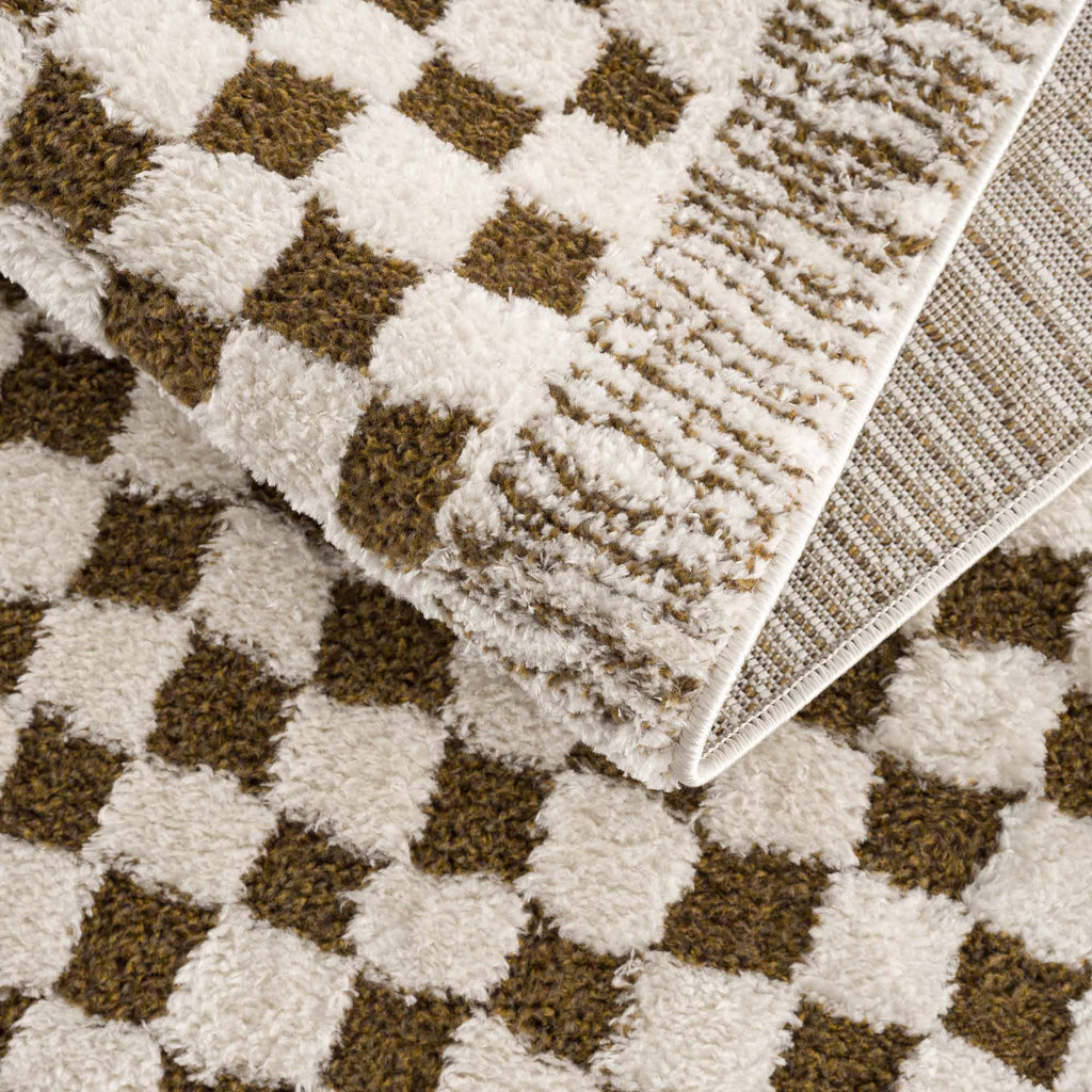Hauteloom Leryn SFEBLERYNA2 Beige Machine Made Polyester Rug