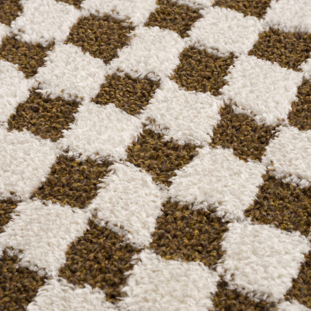 Hauteloom Leryn SFEBLERYNA2 Beige Machine Made Polyester Rug