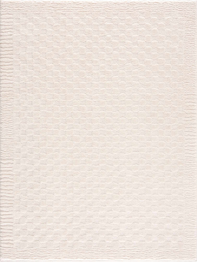 Hauteloom Leryn SFEBLERYNA3 Beige Machine Made Polyester Rug