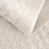 Hauteloom Leryn SFEBLERYNA3 Beige Machine Made Polyester Rug