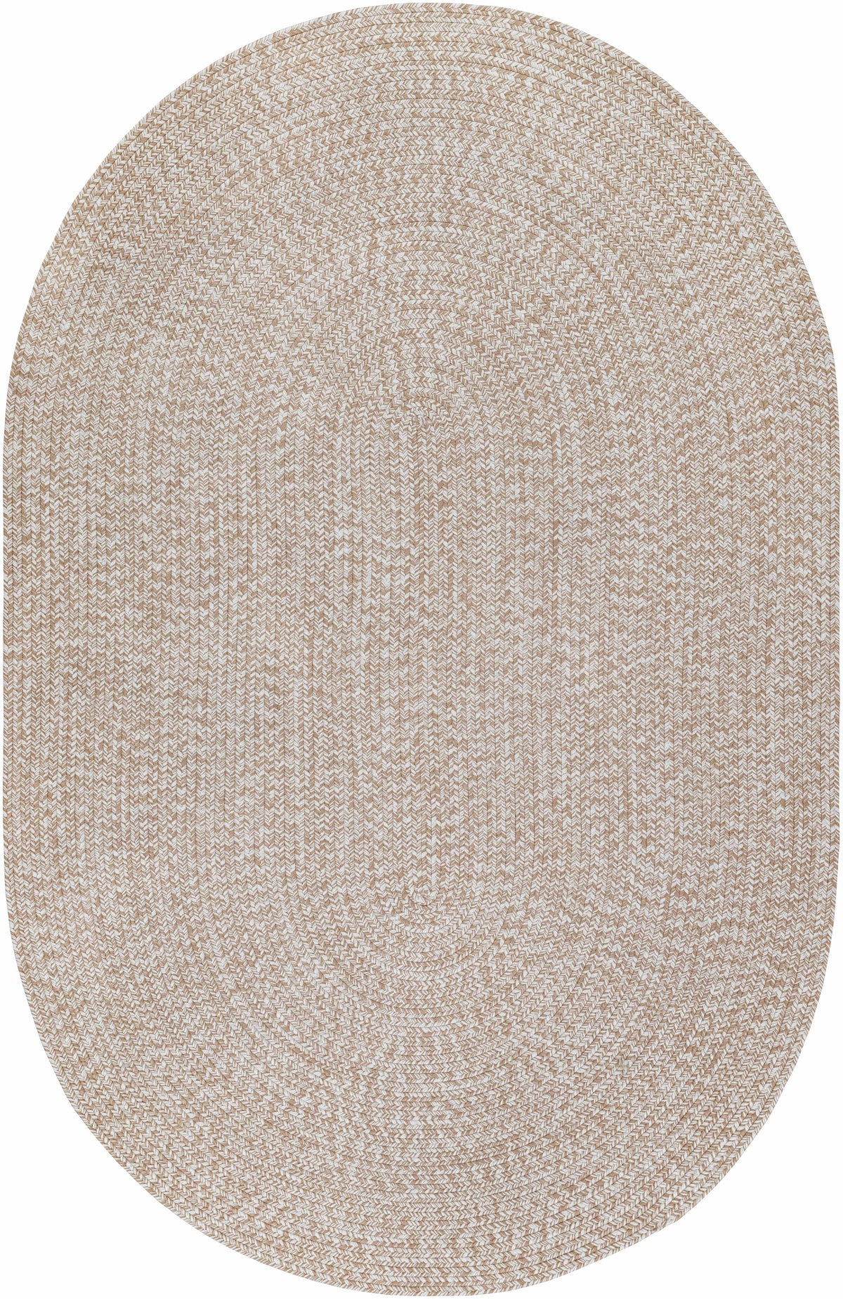 Hauteloom Flaxville FLAXV Cream Machine Made Polypropylene Rug