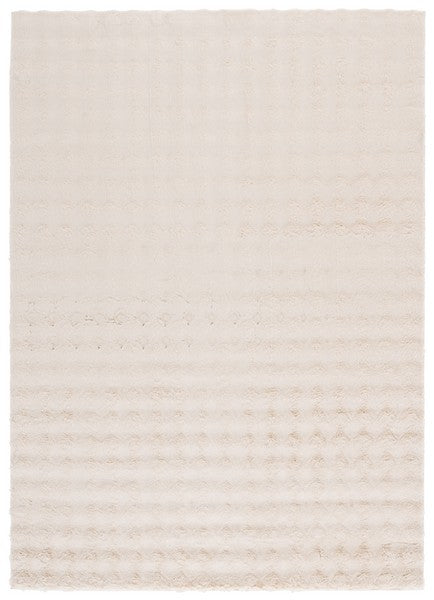 safavieh clearance faux rabbit bubble frb100b beige rug