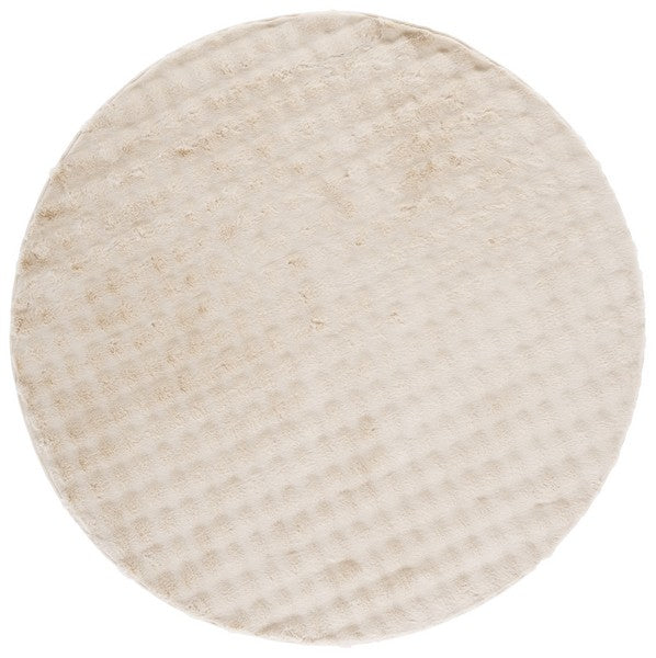 safavieh clearance faux rabbit bubble frb100b beige rug