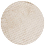 safavieh clearance faux rabbit bubble frb100b beige rug