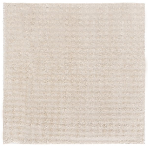 safavieh clearance faux rabbit bubble frb100b beige rug