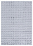 safavieh clearance faux rabbit bubble frb100f grey rug