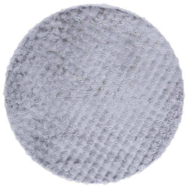 safavieh clearance faux rabbit bubble frb100f grey rug
