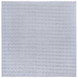 safavieh clearance faux rabbit bubble frb100f grey rug