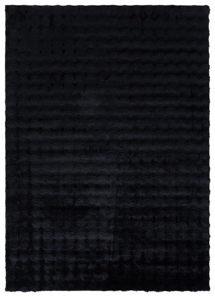 safavieh clearance faux rabbit bubble frb100z black rug