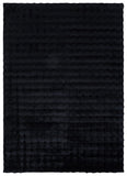 safavieh clearance faux rabbit bubble frb100z black rug
