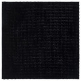 safavieh clearance faux rabbit bubble frb100z black rug