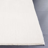 safavieh clearance faux rabbit fur frf100a ivory rug