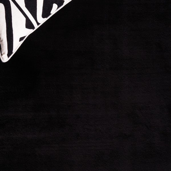 safavieh clearance faux rabbit fur frf100z black rug