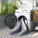 safavieh clearance faux rabbit fur metallic frf300f grey rug