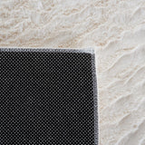 safavieh clearance faux rabbit fur frf500a off white rug