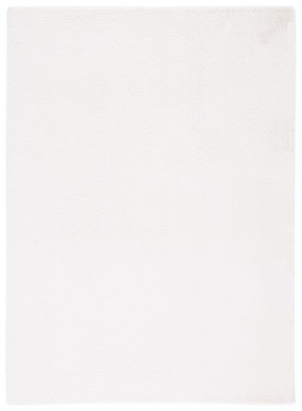 safavieh clearance faux rabbit fur frf500a off white rug