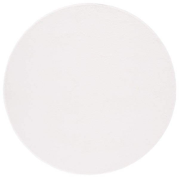 safavieh clearance faux rabbit fur frf500a off white rug
