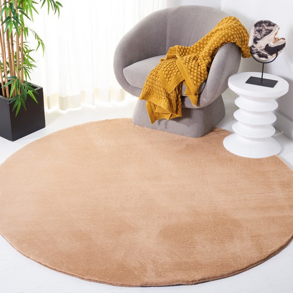 safavieh clearance faux rabbit fur frf500b beige rug