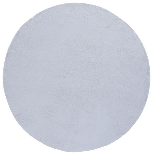 safavieh clearance faux rabbit fur frf500f light grey rug