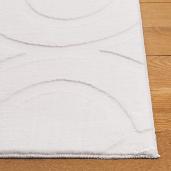 safavieh clearance faux rabbit fur frf872a ivory rug