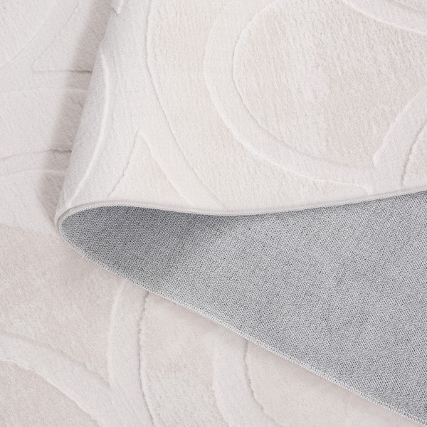 safavieh clearance faux rabbit fur frf872a ivory rug